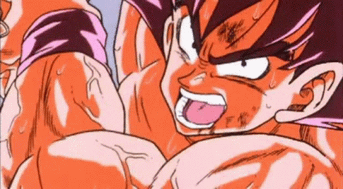 Goku Kamehameha Ultra Instinct Mastered GIF