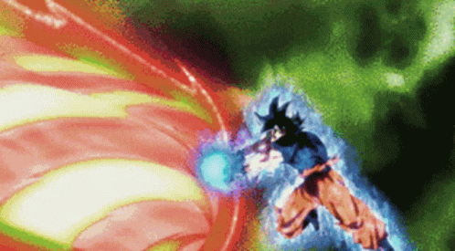 Goku Kamehameha 498 X 275 Gif GIF