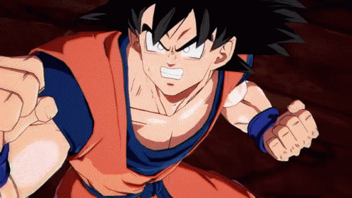 Goku Kamehameha Epic Energy Blast GIF
