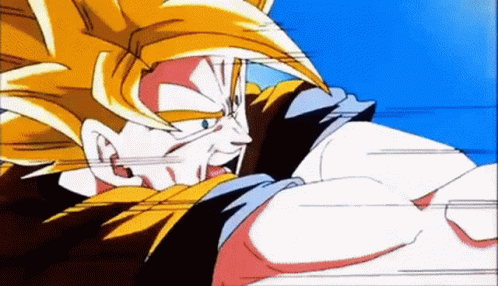 Goku Kamehameha Ultimate Strength GIF