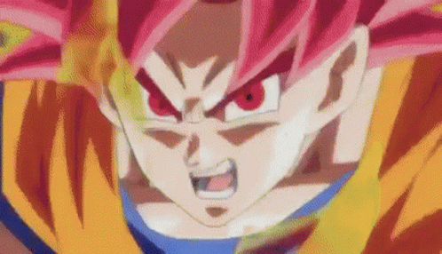 Goku Kamehameha Power Unleashed GIF