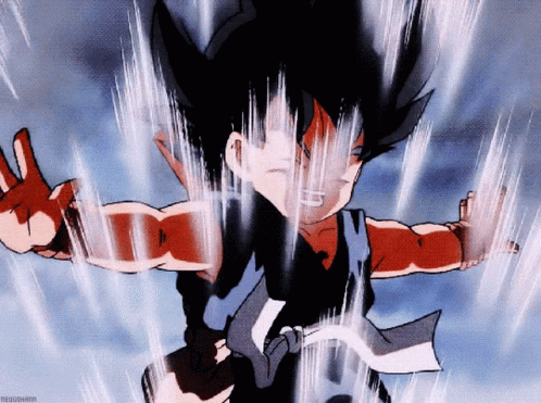 Goku Kamehameha Supernatural Energy GIF