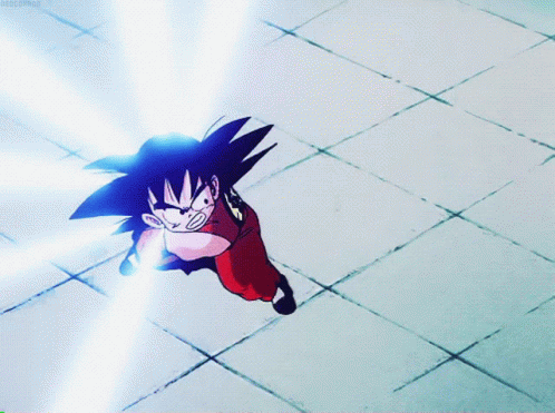 Goku Kamehameha Unstoppable Force GIF