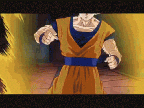 Goku Kamehameha Animation Effect GIF