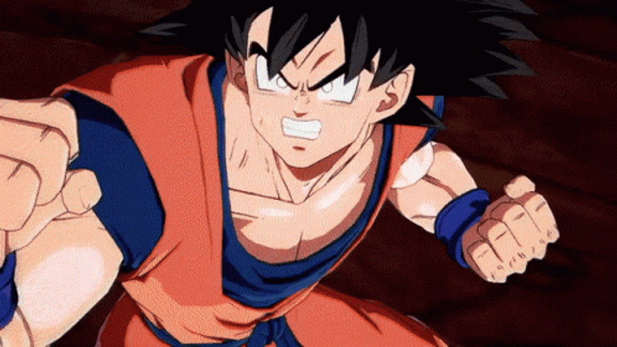 Goku Kamehameha Epic Energy Blast GIF