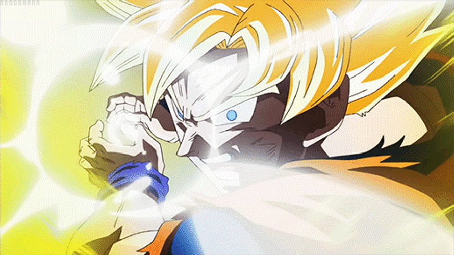 Goku Kamehameha GIF