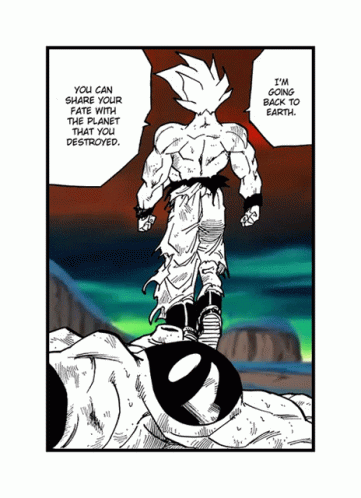 Goku Manga Comics Anime GIF