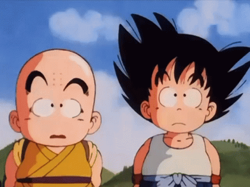 Goku Meme Side Eye GIF