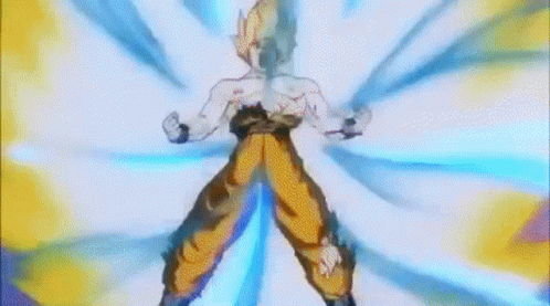 Goku Spirit Bomb Explosion GIF