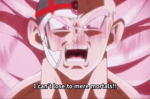 Goku Ssj3 Can't Lose To Mere Mortals GIF
