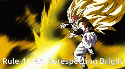 Goku Ssj3 Disrespecting Bright GIF