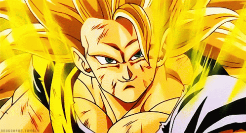 Goku Ssj3 Happy Smiling GIF
