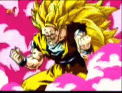Goku Ssj3 Power Up GIF
