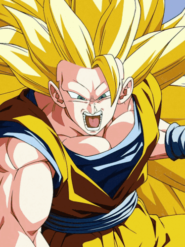 Goku Ssj3 Release Blue Ray Power GIF