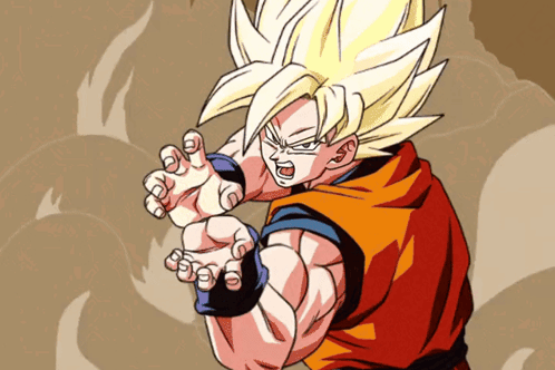 Goku Ssj3 Tired After Release Kamihami Wave GIF