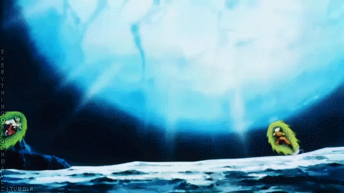 Goku Ssj4 Air Clash Fight GIF