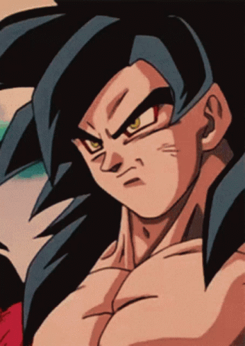 Goku Ssj4 Angry Scream GIF