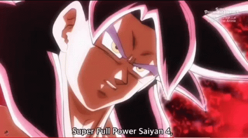 Goku Ssj4 Full Power Limits Broken GIF