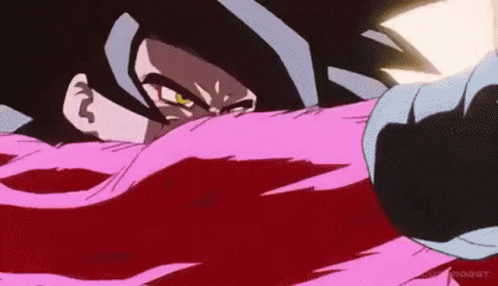 Goku Ssj4 Red Ray Ball Power GIF