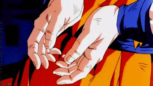 Goku Ssj4 Small Kamehame Wave GIF