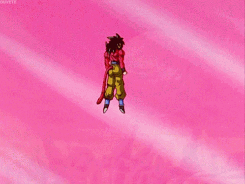Goku Ssj4 Turn Around GIF