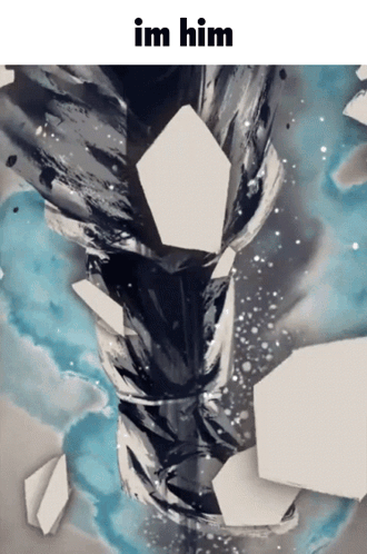 Goku Super Saiyan Blue I'm Him GIF