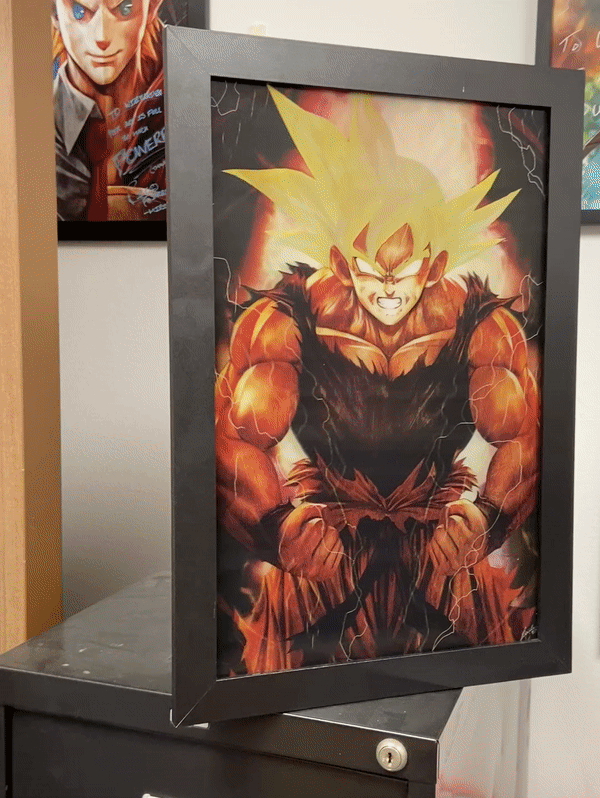 Goku Super Saiyan Fan Art GIF