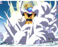 Goku Supersaiyan Sticker GIF