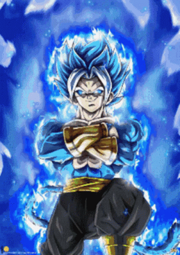 Goku Transformation Animated GIF