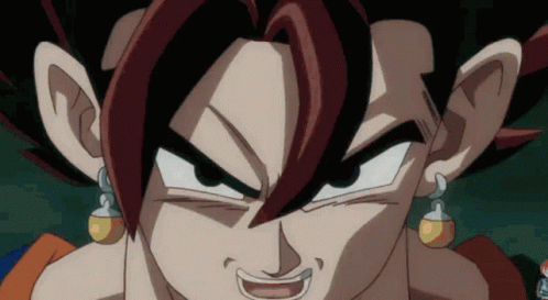 Goku Transformation Blue Powers GIF