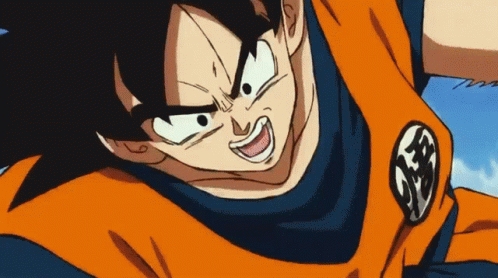 Goku Transformation Flying GIF