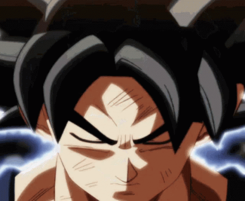 Goku Transformation Instinct GIF
