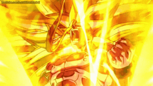 Goku Transformation Super Saiyan Infinity GIF