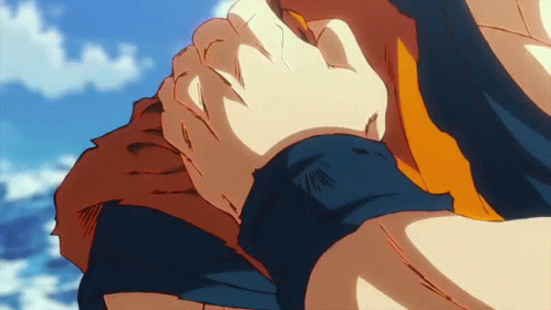 Goku Transformation Tear Clothes GIF