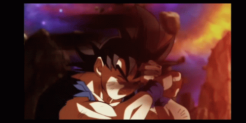 Goku Vs Jiren Having Red Energy GIF