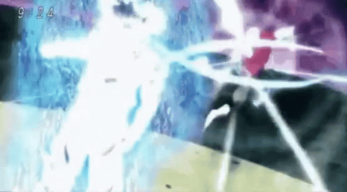 Goku Vs Jiren Intense Clashing GIF