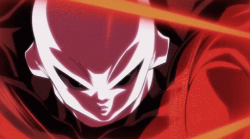 Goku Vs Jiren Attacks Goku With Red Beam GIF