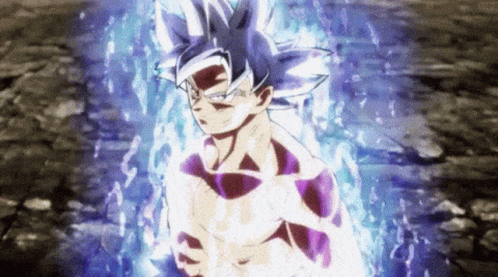 Goku Vs Jiren Huge Explosion GIF