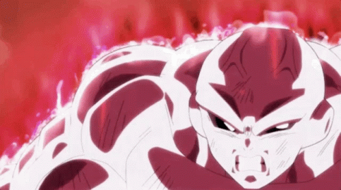 Goku Vs Jiren Goku Yellow Beam Attack GIF