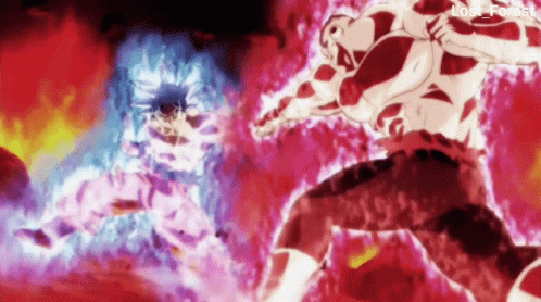 Goku Vs Jiren 498 X 278 Gif GIF