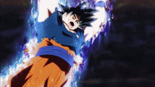 Ultra Instinct Goku Vs Jiren Energy Ball GIF