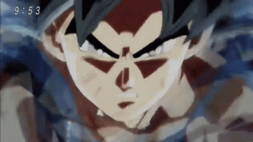 Goku Vs Jiren Ultra Fast Attacks GIF