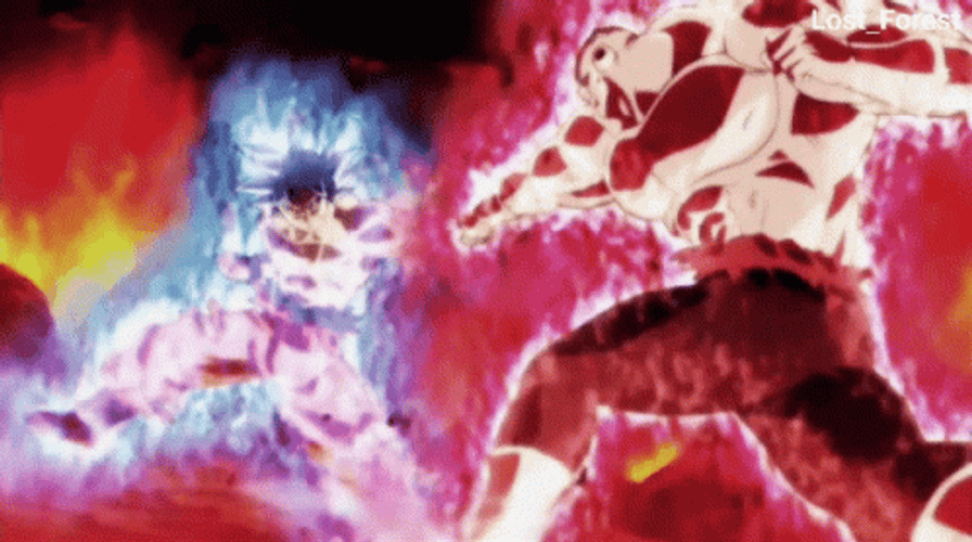 Goku Vs Jiren GIF