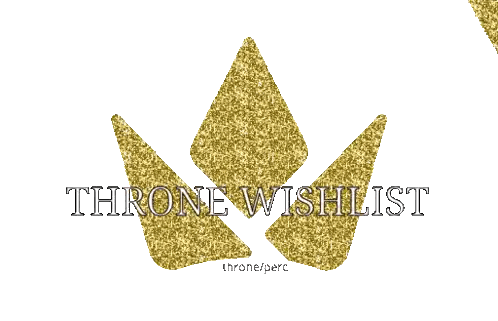 Gold Crown Throne Wishlist Thank You Chat