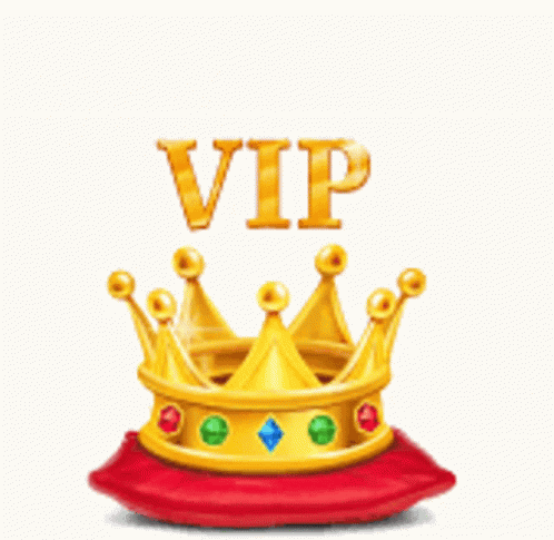 Gold Crown With VIP