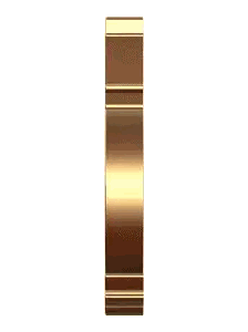 Gold Emblem with Bird and Semboyan