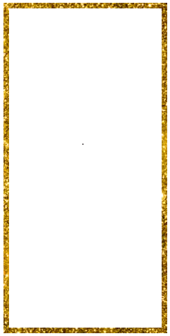 Gold Frame With Black Circle