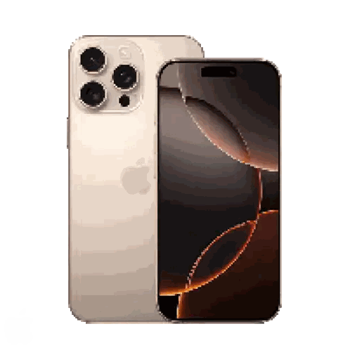 Gold iPhone Front and Back