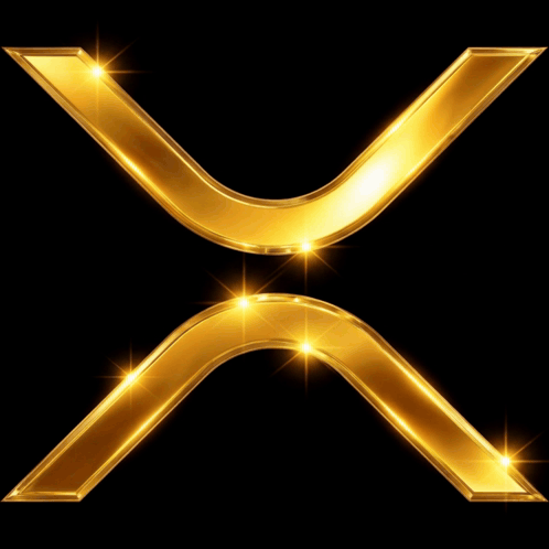 Gold Letter S On Black Background With Sparkles GIF