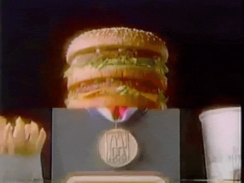 Gold Medal Big Mac GIF